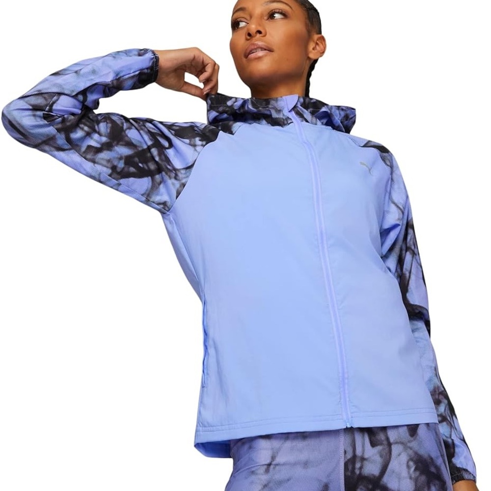 Puma Light Purple and Black Jacket